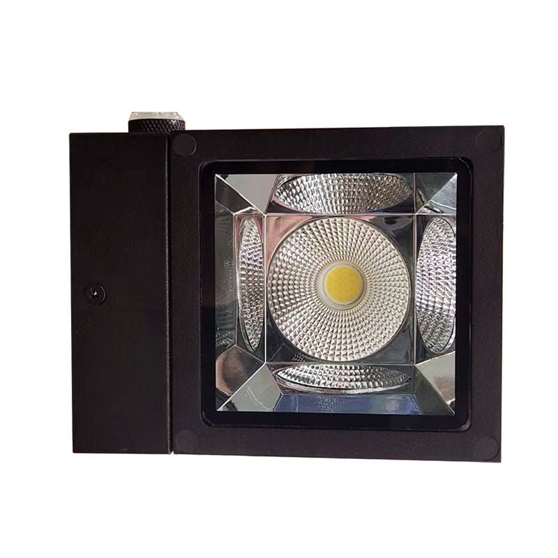 Westgate Up - Down Selectable Cube Wall Light, 18W, 5000K, Led Outdoor Light - Bronze - Sonic Electric