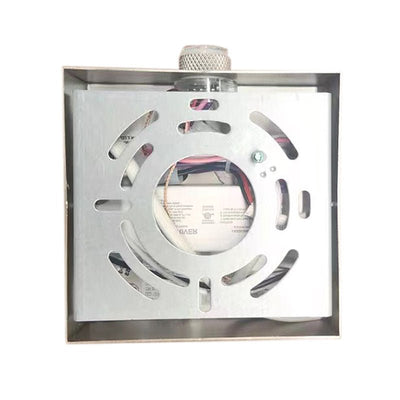 Westgate Up - Down Selectable Cube Wall Light, 18W, 5000K, Led Outdoor Light - Brushed Nickel - Sonic Electric