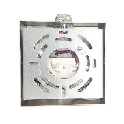 Westgate Up - Down Selectable Cube Wall Light, 18W, 5000K, Led Outdoor Light - Brushed Nickel - Sonic Electric