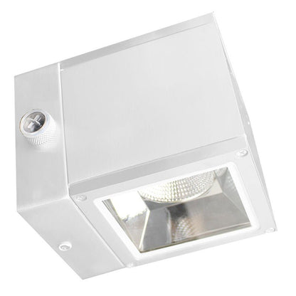 Westgate Up - Down Selectable Cube Wall Light, 18W, 5000K, Led Outdoor Light - White - Sonic Electric