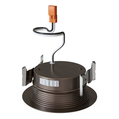 Westgate Westgate Signature Deep Baffle Retrofit Metal LED Recessed Trim Lights, 10W, 5000K, Led Retrofit Trim and Disk - Oil - rubbed bronze - Sonic Electric