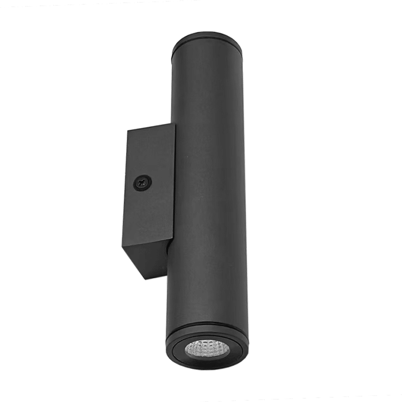 Westgate WMC1 - 12V - UDL - MCT - BK 12V Up - Light LED Wall Cylinders, 2x3W, 30K/40K/50K - Black - Sonic Electric