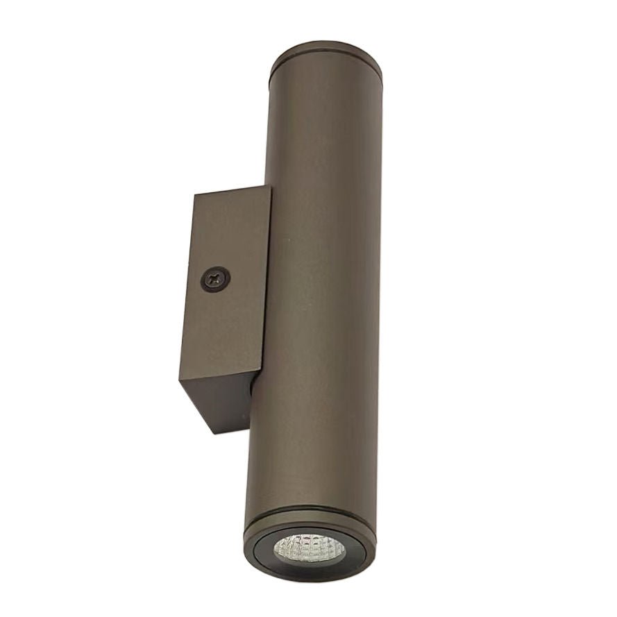 Westgate WMC1 - 12V - UDL - MCT - ORB 12V Up - Light LED Wall Cylinders, 2x3W, 30K/40K/50K - Oil - Rubbed Bronze - Sonic Electric