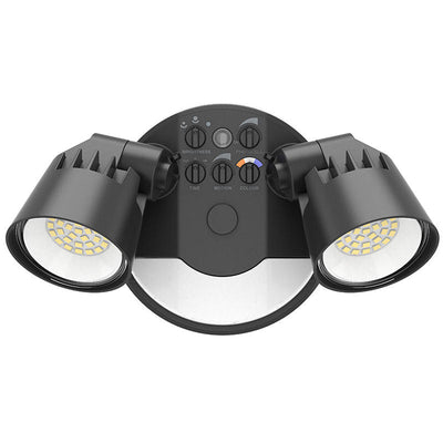 Westgate X - Gen Advance Security Lights with PIR Sensor, 25W, 5000K, Led Outdoor Light - Black - Sonic Electric