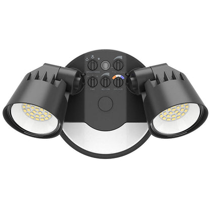 Westgate X - Gen Advance Security Lights with PIR Sensor, 25W, 5000K, Led Outdoor Light - Black - Sonic Electric