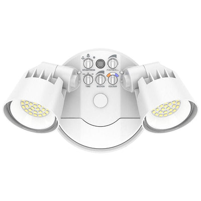 Westgate X - Gen Advance Security Lights with PIR Sensor, 25W, 5000K, Led Outdoor Light - White - Sonic Electric