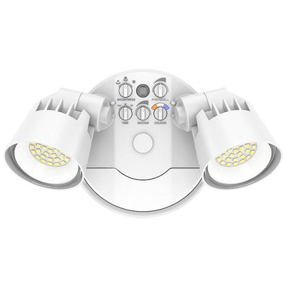 Westgate X - Gen Advance Security Lights with PIR Sensor, 25W, 5000K, Led Outdoor Light - White - Sonic Electric