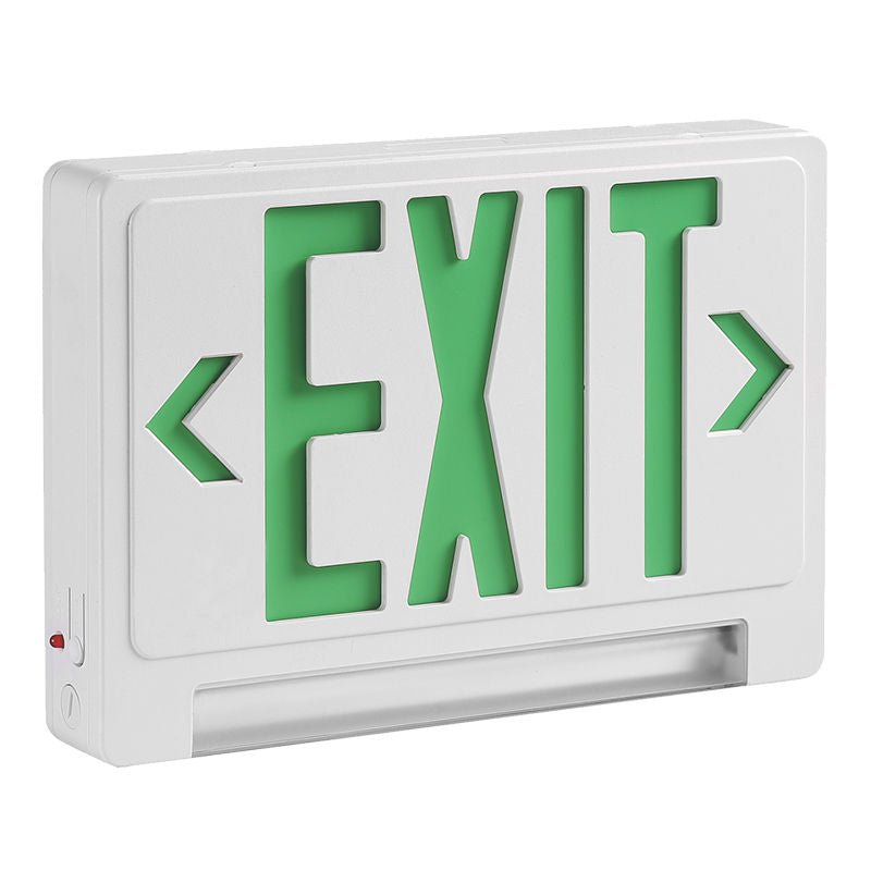 Westgate XIT - STRIP - 2G - W Single or Double Face LED Strip Combination Exit/Emergency Light - Green - Sonic Electric
