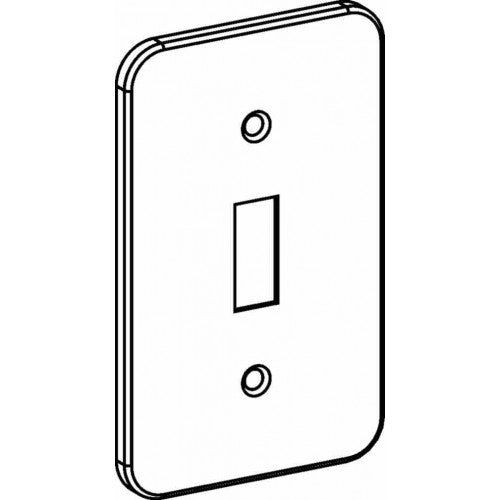 Orbit WHBC-TS Utility Cover 2-1/2" X4-1/8" Toggle Switch - Galvanized