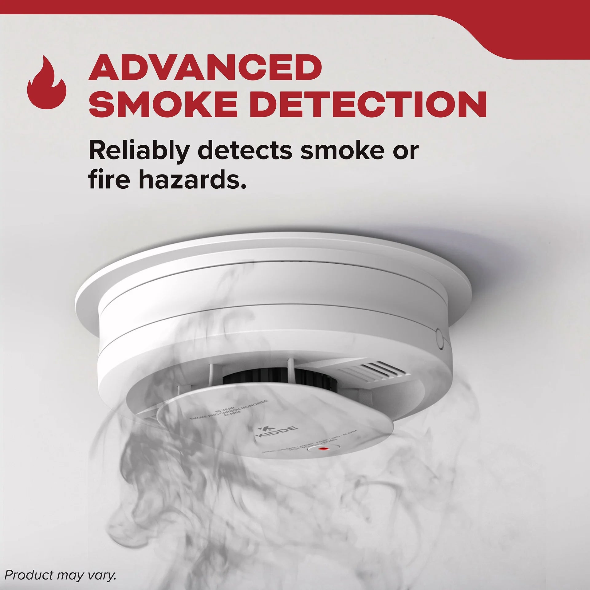 Kidde 20SAR DETECT Smoke Alarm Hardwired with AA Backup Battery