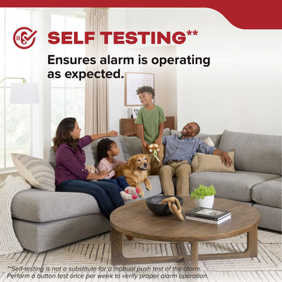 Kidde 20SAR DETECT Smoke Alarm Hardwired with AA Backup Battery