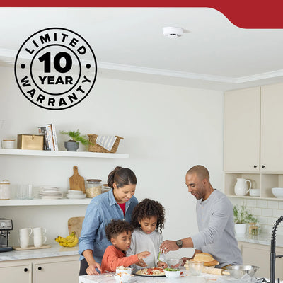Kidde 20SAR DETECT Smoke Alarm Hardwired with AA Backup Battery