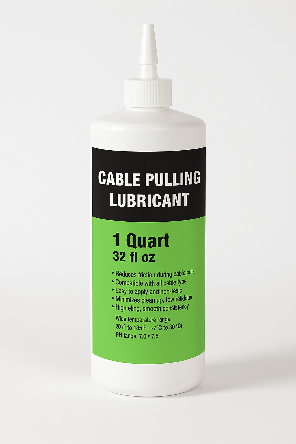 Wire Cable Lubricant – 1 Quart - Sonic Electric
