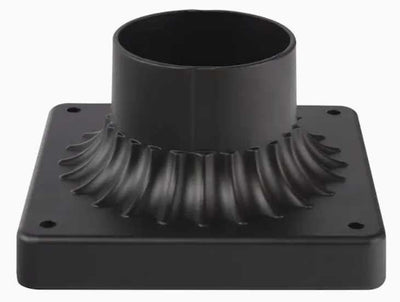 12W CCT-Adjustable LED Post Mount Lantern - 9-1/5" Square, 1200 Lumens - Sonic Electric