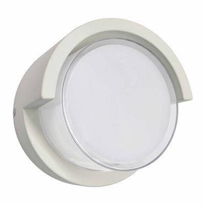 12W Half Moon Architectural LED Wall Light with 3-Color Temperatures - Multiple Finishes - Sonic Electric
