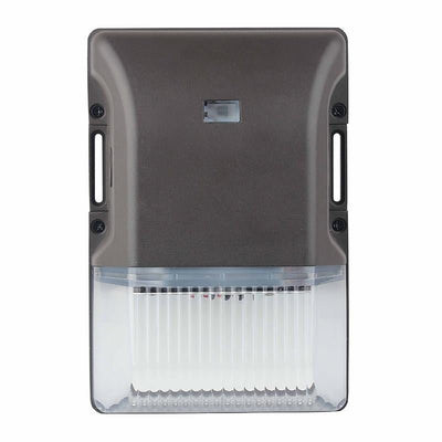 15W-30W LED Wall Pack with 3-Color Temperatures and Photocell - Multiple Finishes