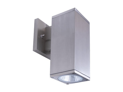 4" 12W 120V CCT-Adjustable Outdoor Square LED Cylinder Down Light - Multiple Finishes - Sonic Electric