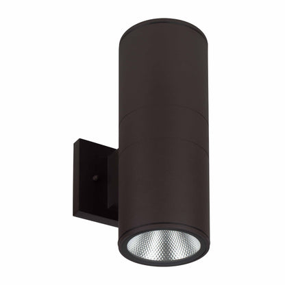 4" 30W 120V CCT-Adjustable Outdoor LED Cylinder Up/Down Light - Multiple Finishes - Sonic Electric