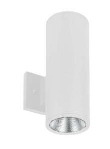 4" 30W 120V CCT-Adjustable Outdoor LED Cylinder Up/Down Light - Multiple Finishes - Sonic Electric