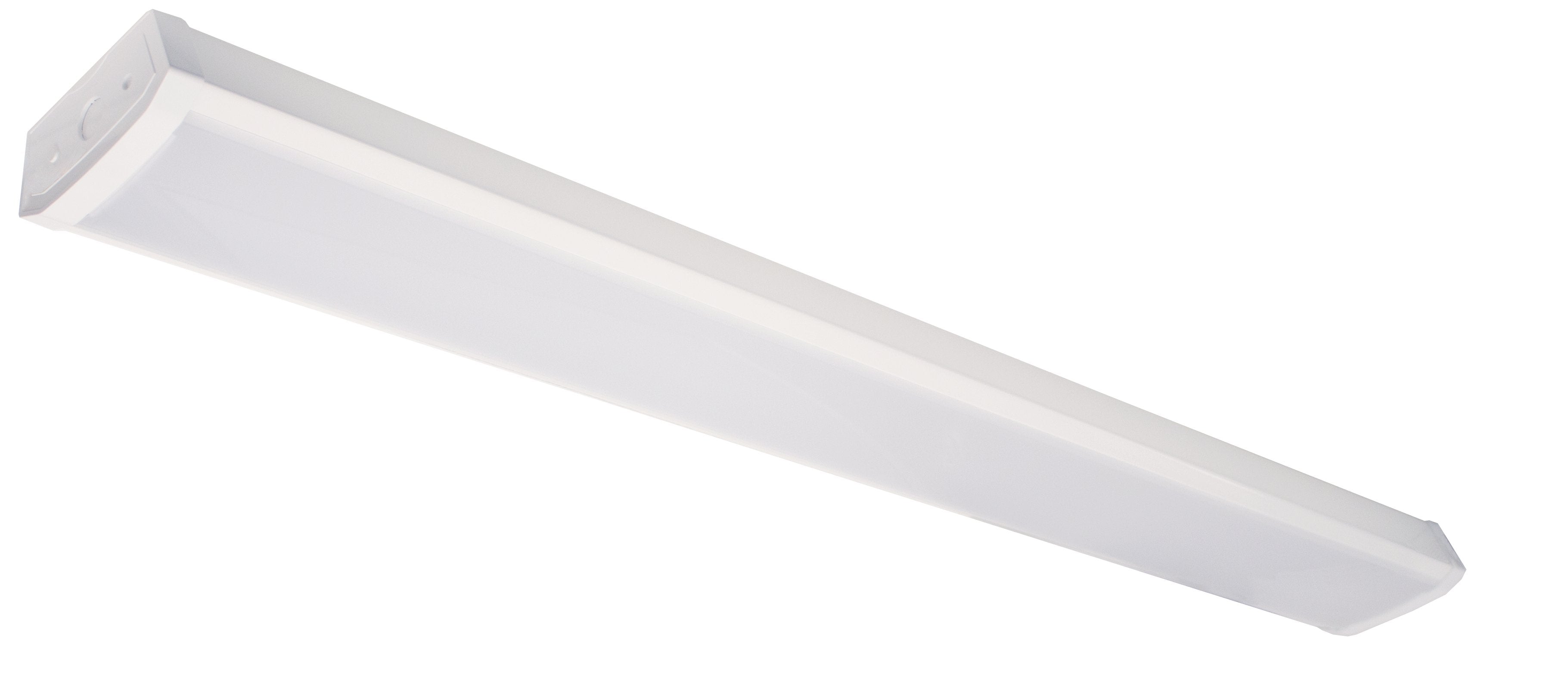 4 ft. 40W CCT Adjustable LED Economy Wrap-Around Fixture - 0-10V & TRIAC Dimming - Sonic Electric