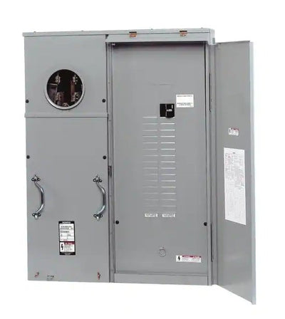 400 Amp 30-Space 42-Circuit Flush Mount Underground Feed Meter Load Center Combination - Sonic Electric