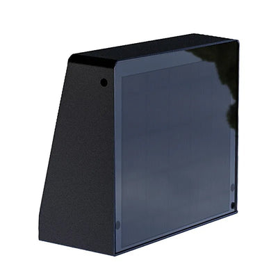 5W Solar LED Cut-off Wall Pack Light - 3000K, 500 Lumens - Sonic Electric