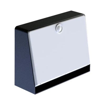 5W Solar LED Cut-off Wall Pack Light - 3000K, 500 Lumens