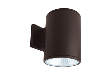 6" 20W 120-277V CCT-Adjustable Outdoor LED Cylinder Down Light - Multiple Finishes