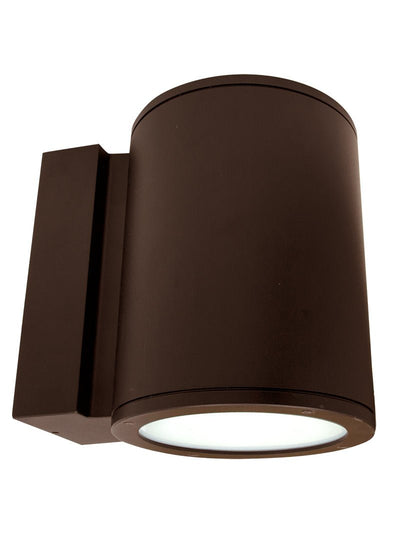 8" 40W 120-277V CCT-Adjustable Outdoor LED Cylinder Down Light - Multiple Finishes