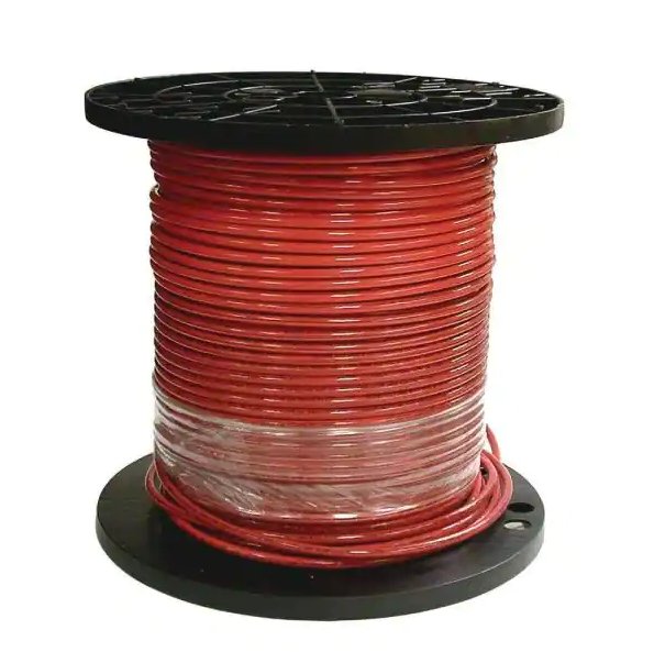 8 Stranded THHN-2 Copper Wire - Red, Green, White, Black - Sonic Electric