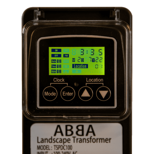 ABBA 100W DC Transformer with Built-In Photocell - Sonic Electric