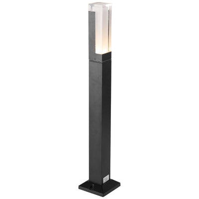 ABBA 10W 12V 23" Aluminum Square Top LED Path Light - 3000K, Warm White - Sonic Electric