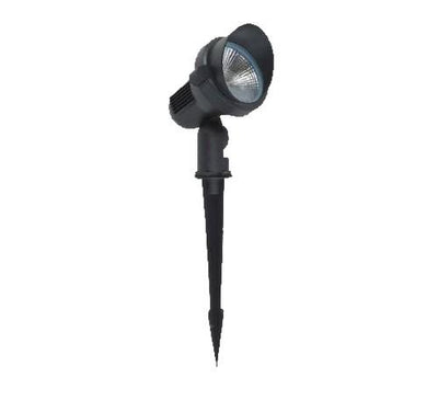 ABBA 10W 12V Cast Aluminum Spot Light - Warm White, 3000K - Sonic Electric