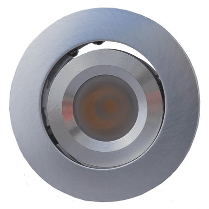 ABBA 12V 1.5W 2" Aluminum Round LED Cabinet Downlight - Multiple Finishes/Color Temperatures - Sonic Electric