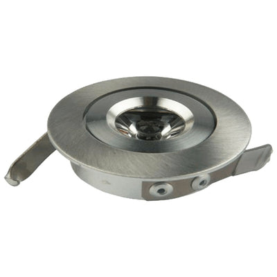 ABBA 12V 1.5W 2" Aluminum Round LED Cabinet Downlight - Multiple Finishes/Color Temperatures - Sonic Electric