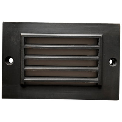 ABBA 12V 2W Cast Brass Bronze LED Step Light - 3000K, Warm White - Sonic Electric
