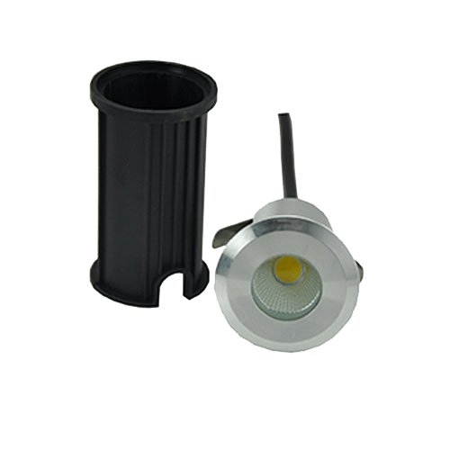 ABBA 12V 3W Stainless Steel Round LED Well Light - Multiple Finishes/Color Temperatures - Sonic Electric