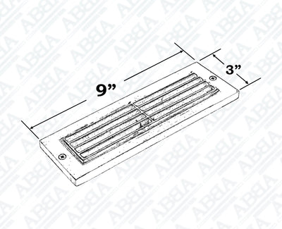 ABBA 12V 4W Brass Surface Mount LED Step Light - 3000K, Warm White - Sonic Electric