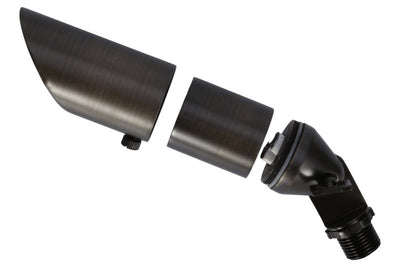 ABBA 12V 8W Dark Brass Directional Spot Light - 3000K, Warm White - Sonic Electric