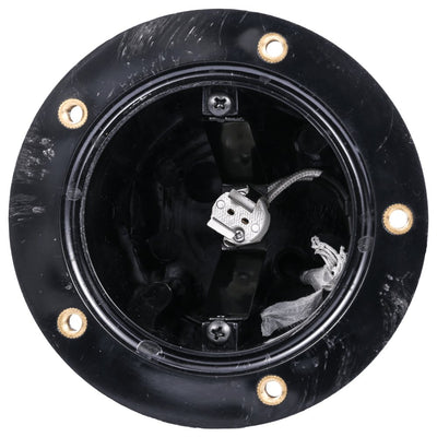 ABBA 12V Brass In-Ground Round Glass LED Well Light - Multiple Finishes - Sonic Electric