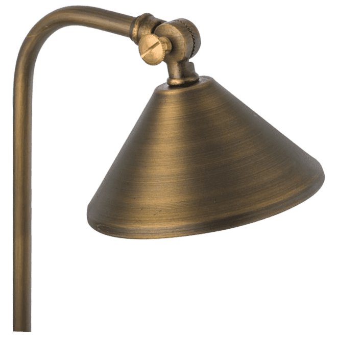 ABBA 12V Brass LED Bell Path Light - Bulb Sold Separately - Sonic Electric