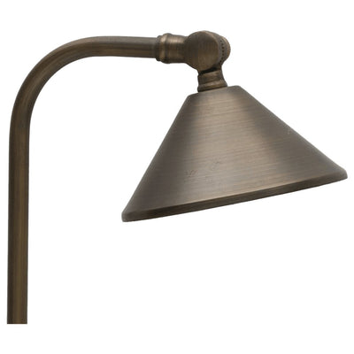 ABBA 12V Brass LED Bell Path Light - Bulb Sold Separately - Sonic Electric