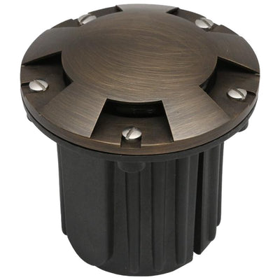 ABBA 12V Brass Multi-Directional LED In-Ground Well Light - Sonic Electric