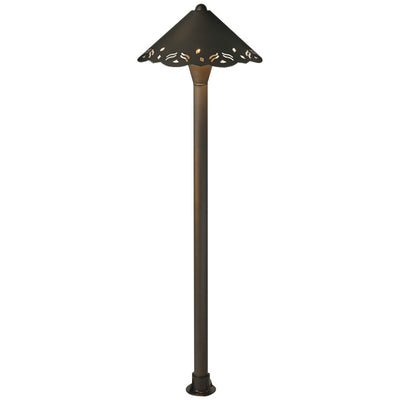ABBA 12V Brass Mushroom Designer LED Path Light - Bulb Sold Seperately - Sonic Electric