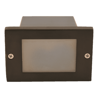 ABBA 12V Brass Recessed LED Step Light - Multiple Finishes - Sonic Electric