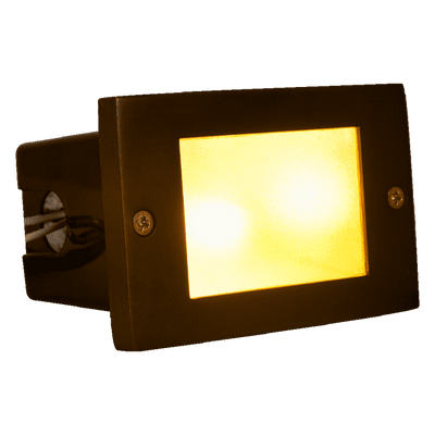 ABBA 12V Brass Recessed LED Step Light - Multiple Finishes - Sonic Electric