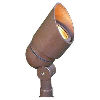ABBA 12V Cast Aluminum Garden Spot/Up Light - Black or Brown Finish - Sonic Electric