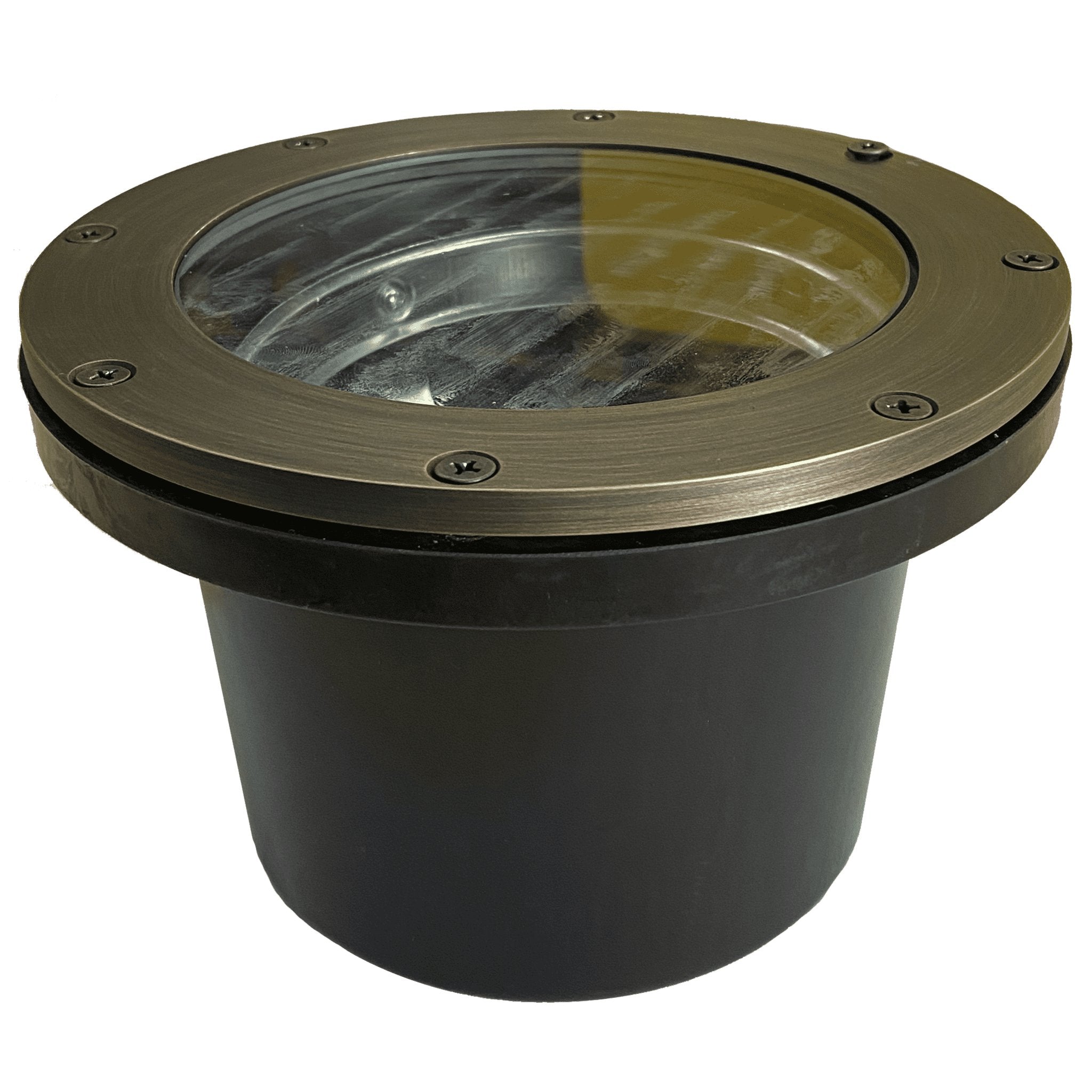 ABBA 12V Cast Brass LED In-Ground Well Light - Sonic Electric