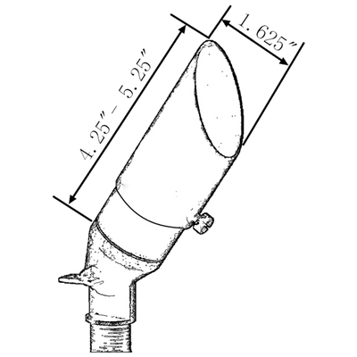 ABBA 12V Cast Brass Long Directional Spot Light - Natural or Dark Brass - Sonic Electric