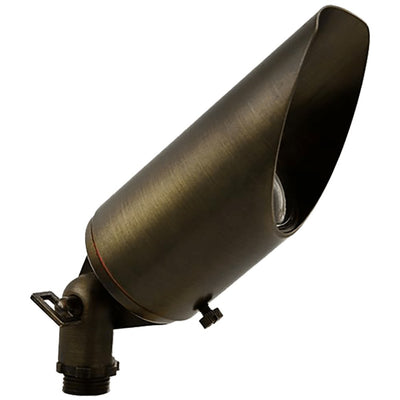 ABBA 12V Cast Brass Spot Light - Natural or Dark Brass Finish - Sonic Electric